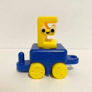 Bob the Train Alphabet Adventures Tender Letter E TV Show Kids Mini Car HTF Rare